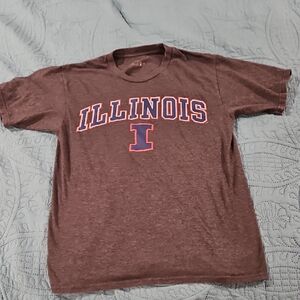 Fanatics Brown Illinois Short Sleeve Tee